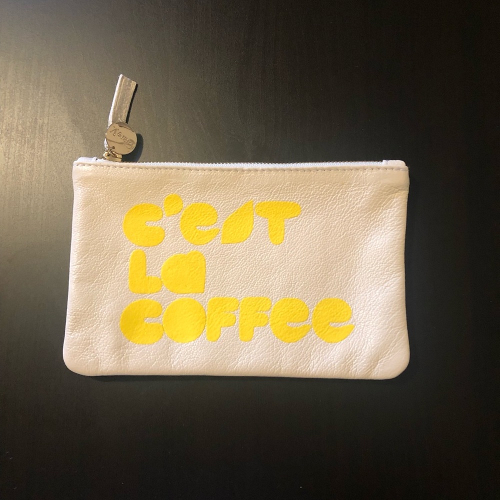 Clare V Limited Edition “C’est La Coffee” Clutch
